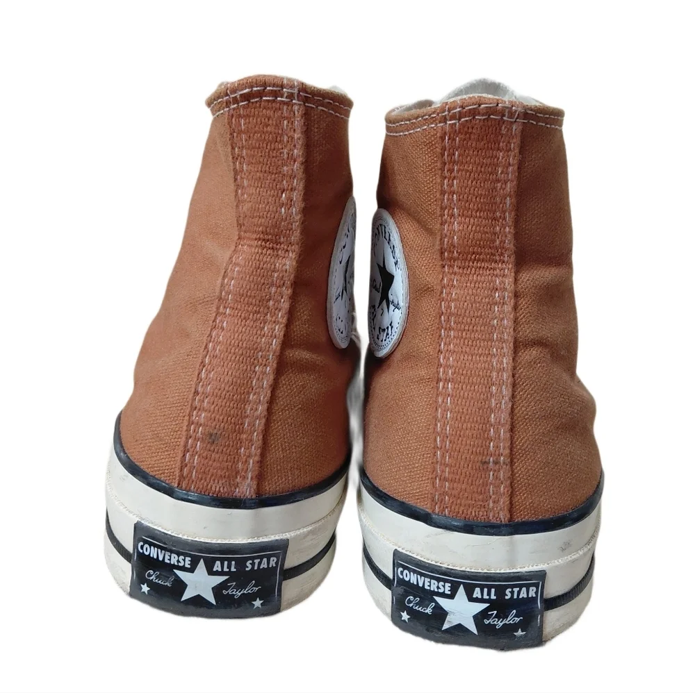 Converse All Star Brown High-Tops Men's Size 6 Chuck Taylor Sneakers - Picture 6 of 14